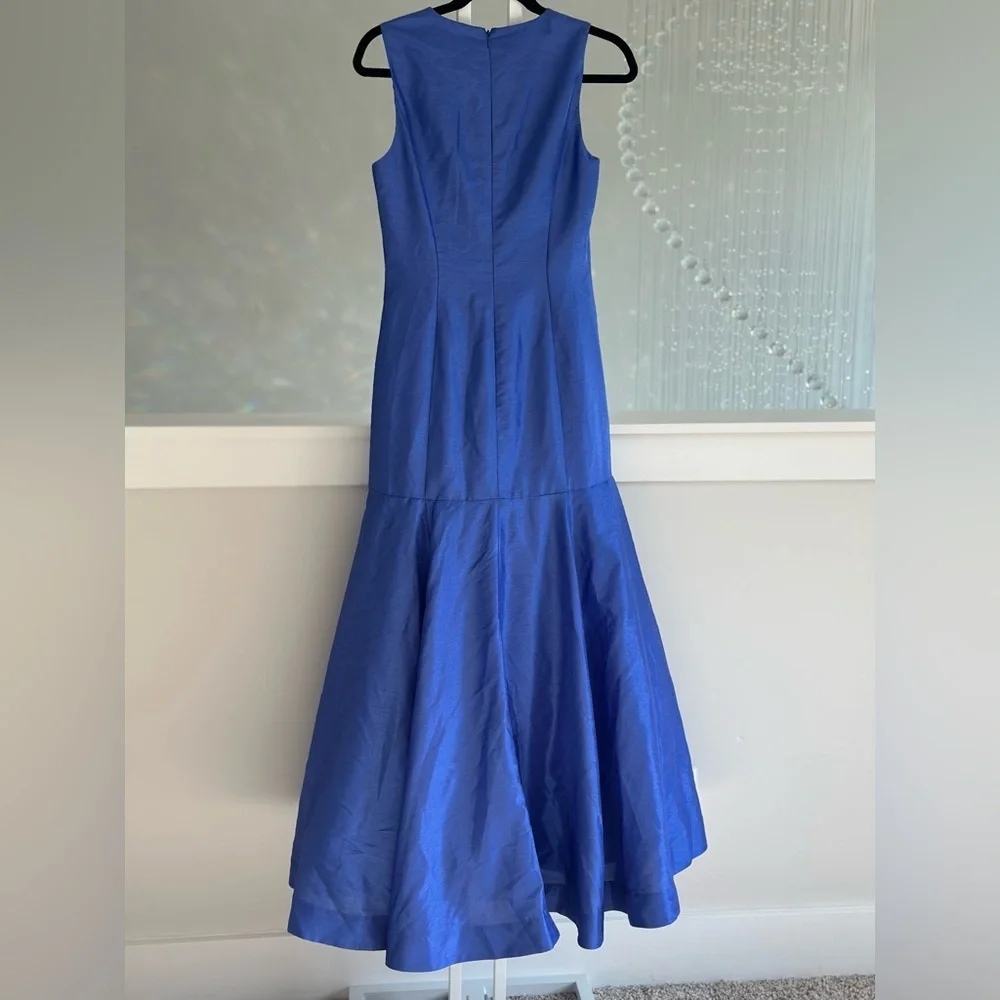 Anthropologie Hutch Blue Sleeveless Full Flare Dress - Picture 5 of 7